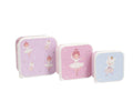 3 Classical Dance Snack Boxes