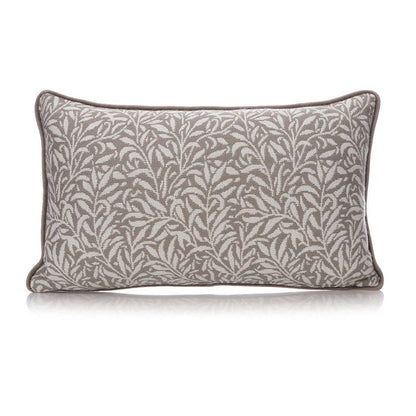 Vierkant kussen (30 x 50 cm) - ACS William Morris (wilgengrijs)