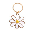 Porte-clés Émaillé Daisy Flower