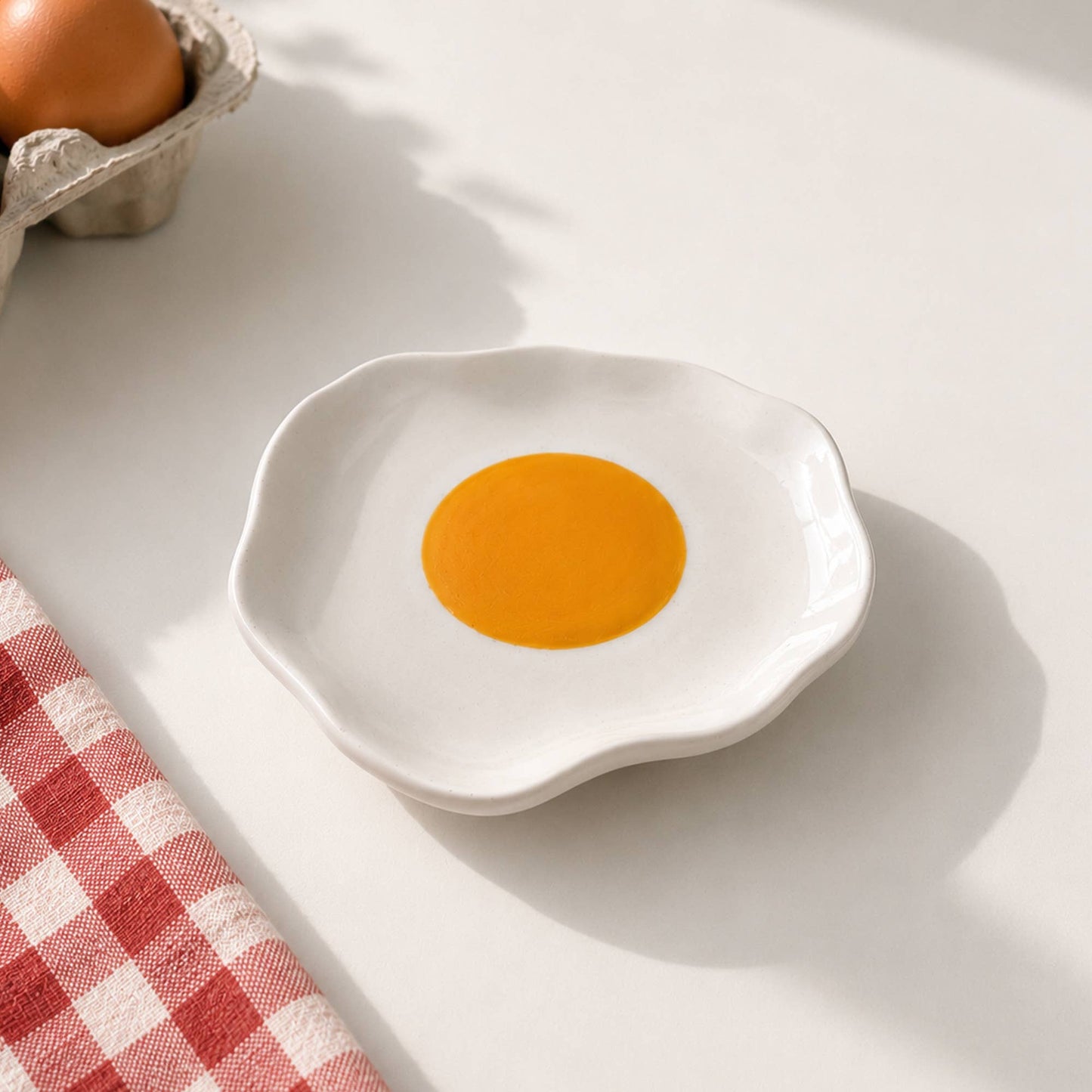 Plateau à Bijoux œuf au plat