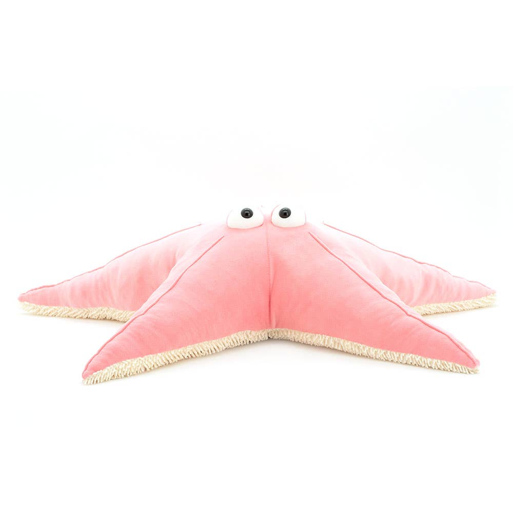 Pink starfish plush toy - 80 cm - 0+