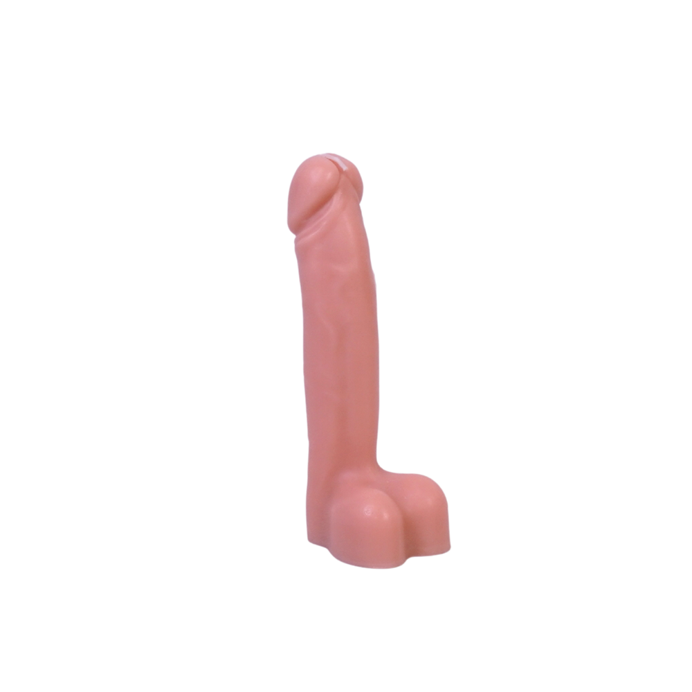 Bougie - Dick - Cire - Roze - 160 grammes - 7x5,5x17 cm