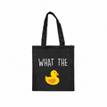 Eend draagtas "What The Duck"
