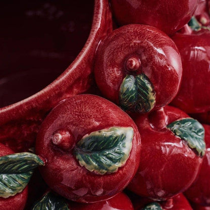 Vase Pomme, Grès rouge, 42 x 42 x 32 cm