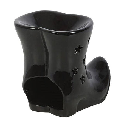 Brûleur à Huile Bottes de Sorcière Noires – The Coven Club