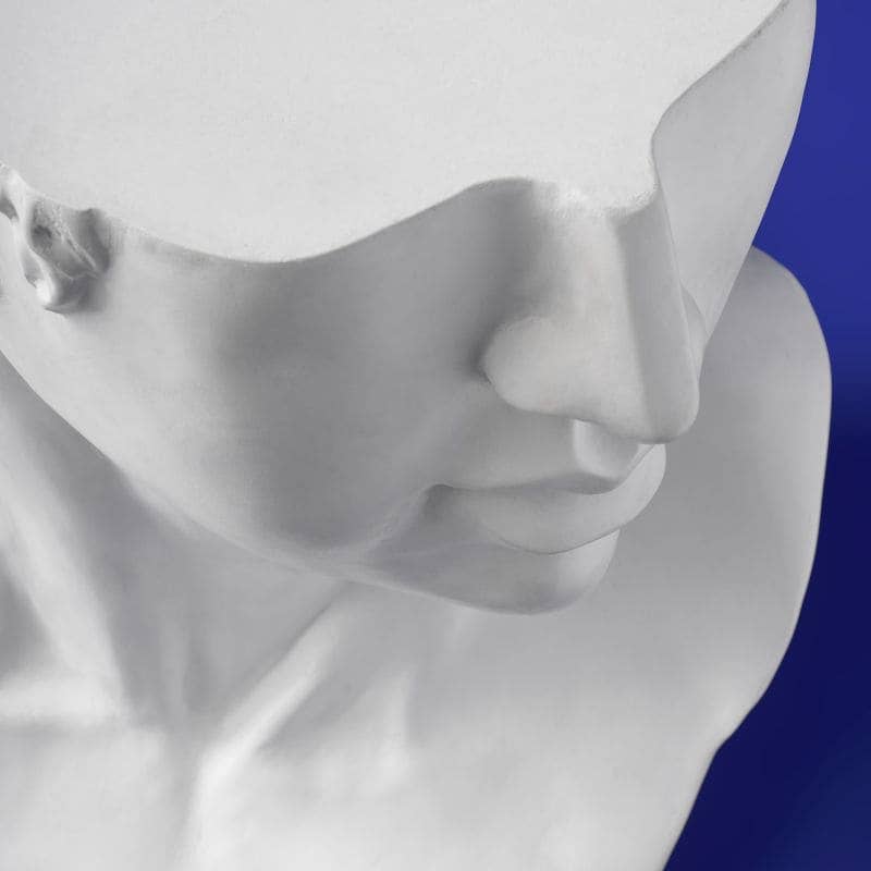 David side table, Magnesia White, 53 x 46 x 53 cm