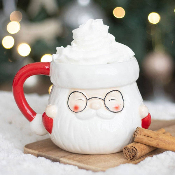Kerstmok in de vorm van de Kerstman
