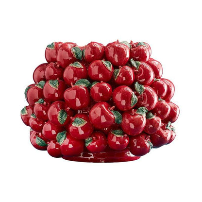 Vase Pomme, Grès rouge, 42 x 42 x 32 cm