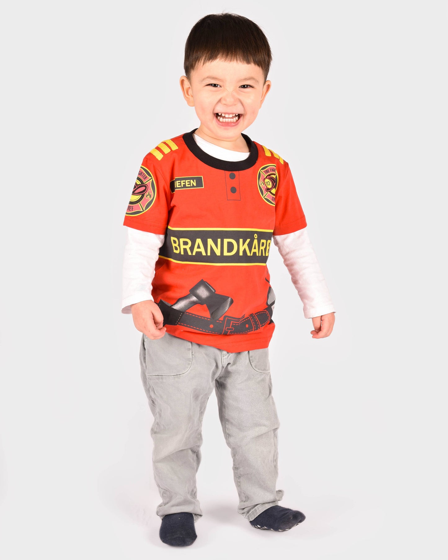T-shirt Fire-Fighter en coton biologique 98-104 Cl