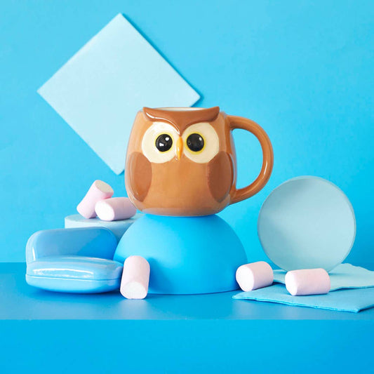"Bubo" Owl Round Mug