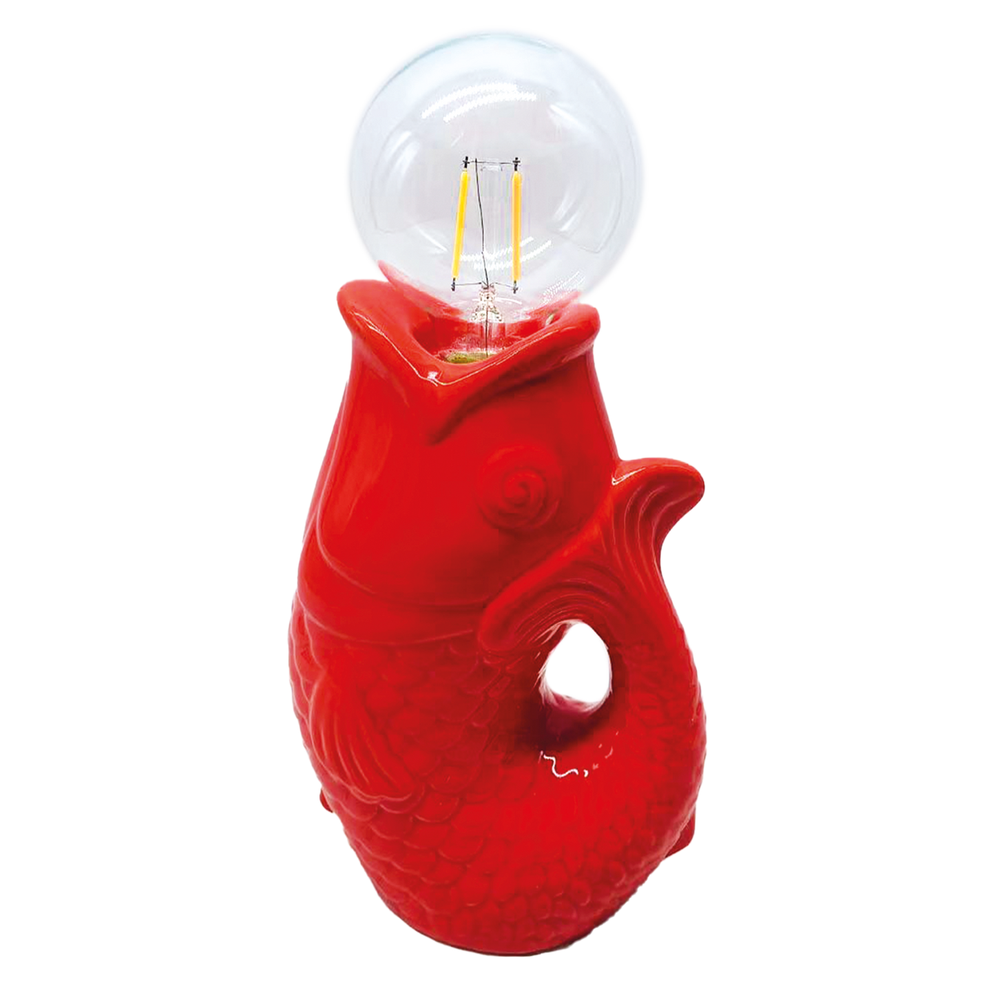 LED goldfish decoration, battery operated, W13.5 D8.2 H27cm