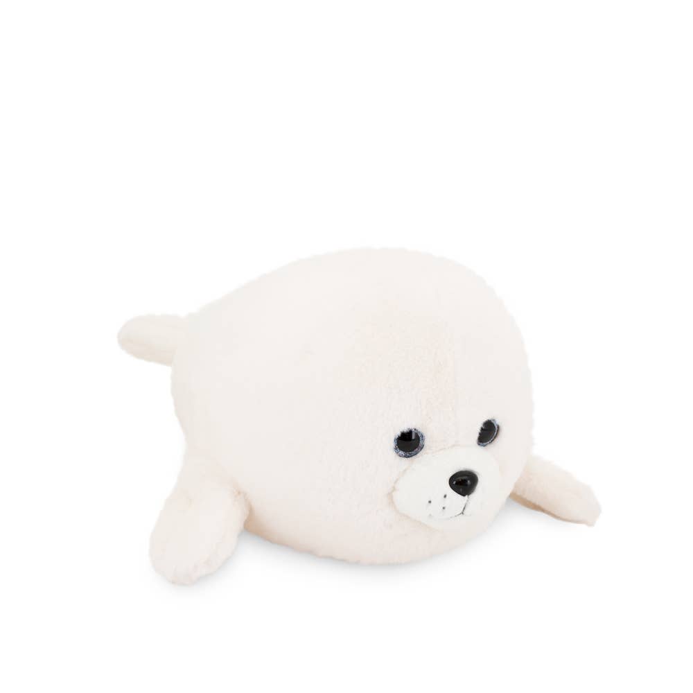 White seal plush toy, 30 cm