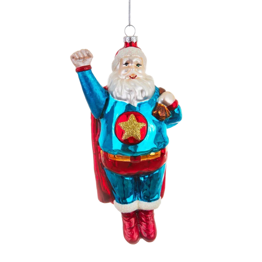 Super Santa Claus Christmas Ball