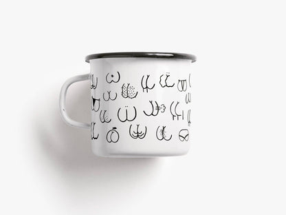 Tasse en émail - Bad Ass