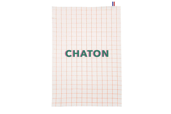 Little Names Tea Towel - Kitten
