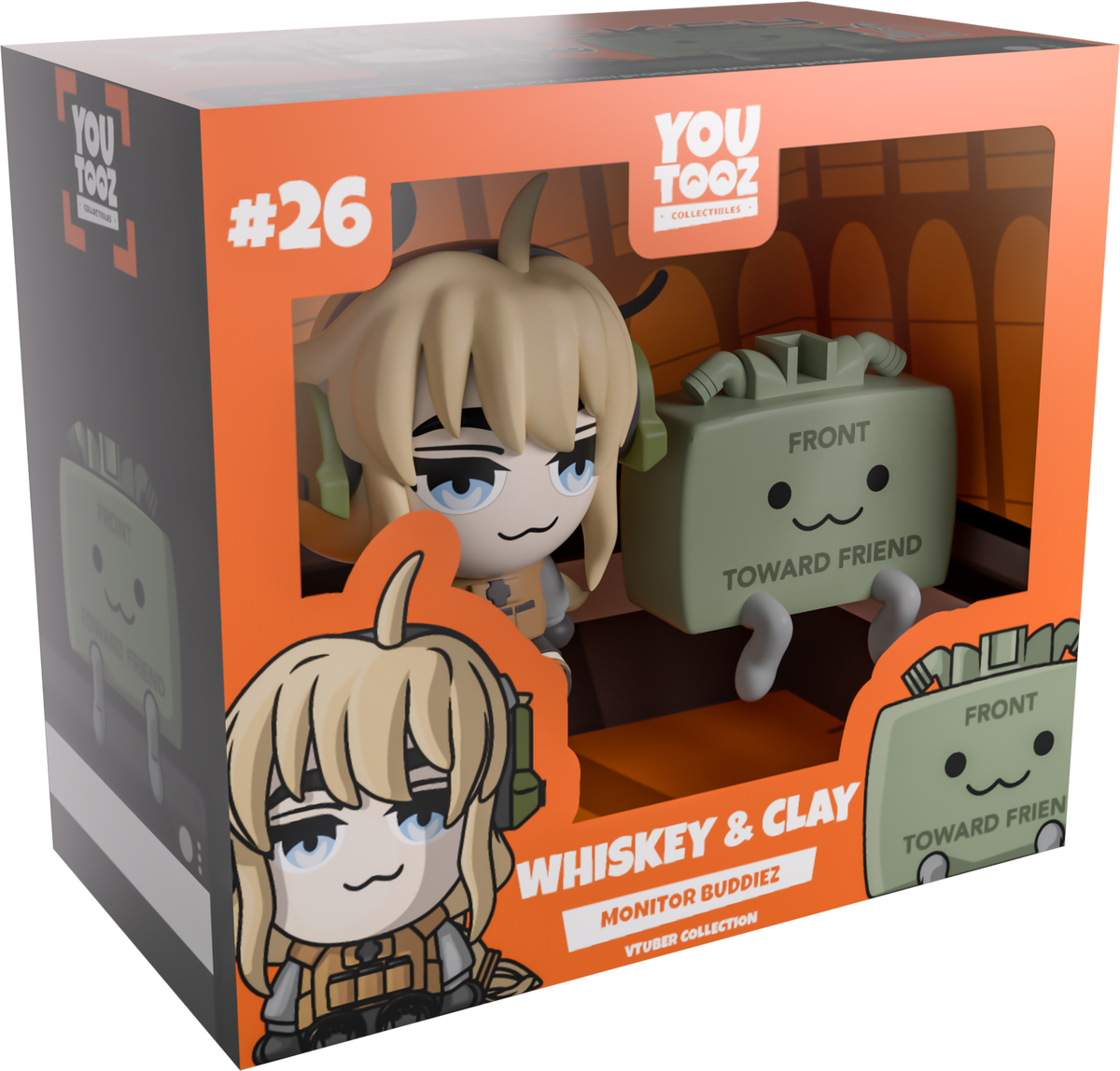 Whiskey & Clay Monitor Buddies