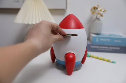 Rocket Piggy Bank