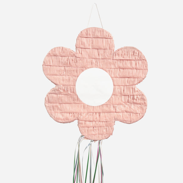 Roze bloemen piñata