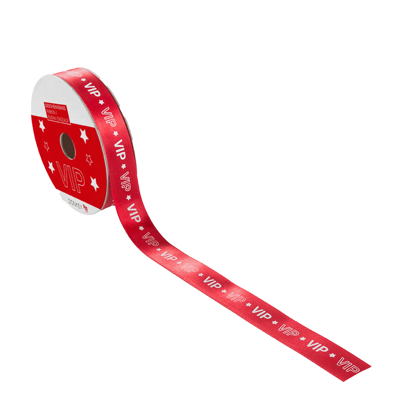 ruban cadeau en satin donkey