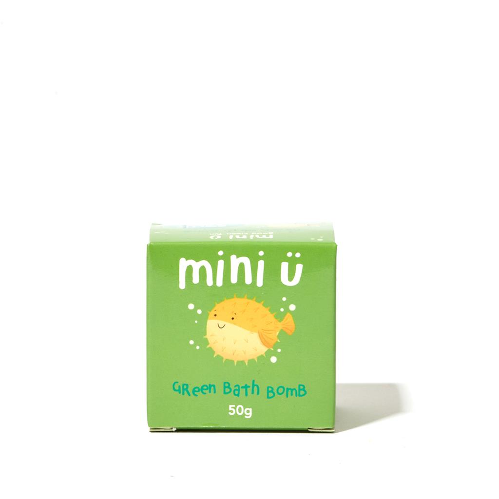 Green Effervescent Bath Bomb