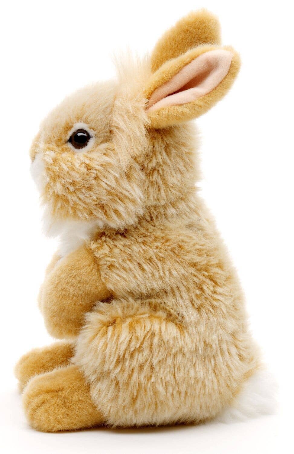Peluche Lapin Angora Beige Debout