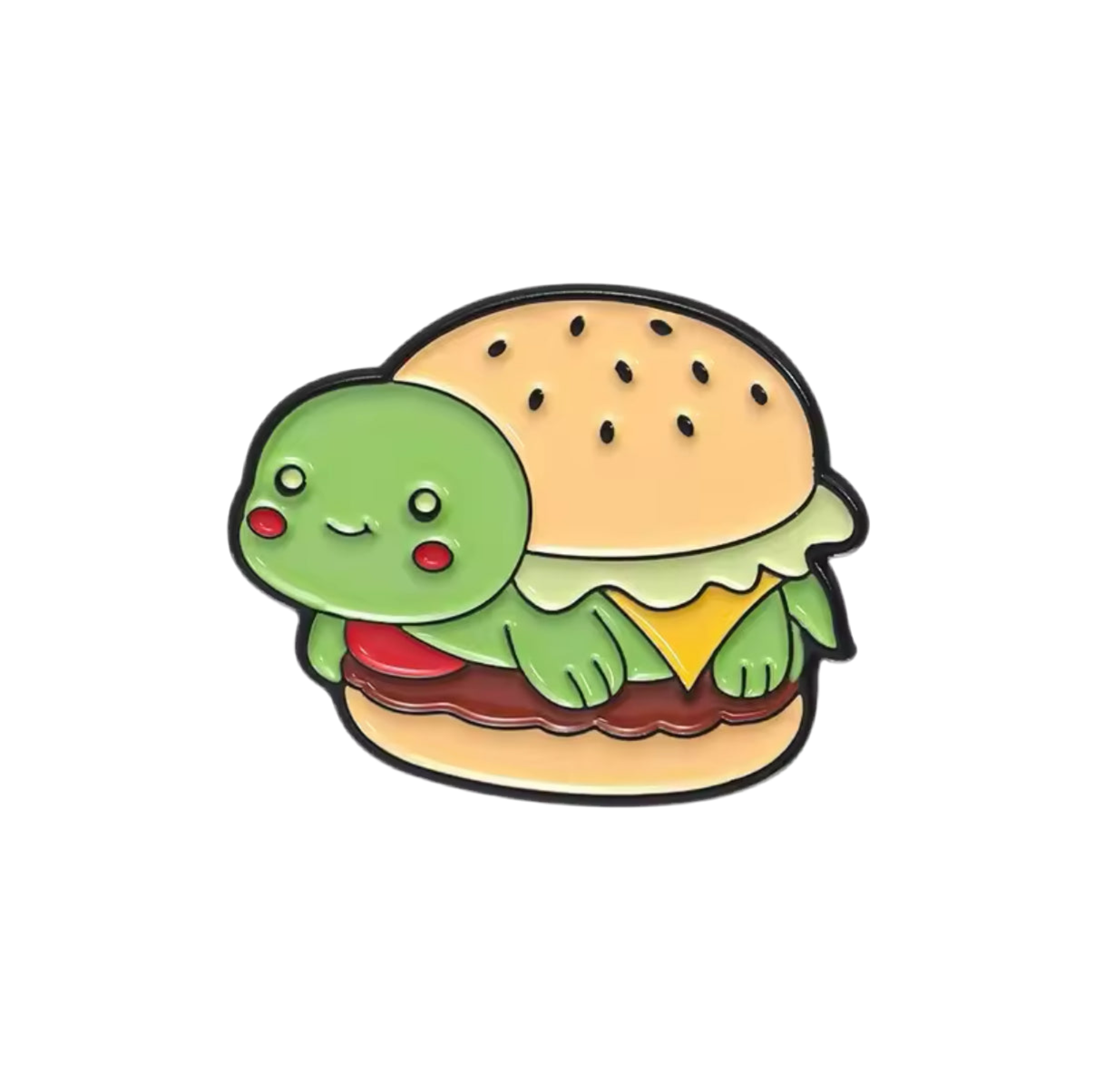 pins tortue burger