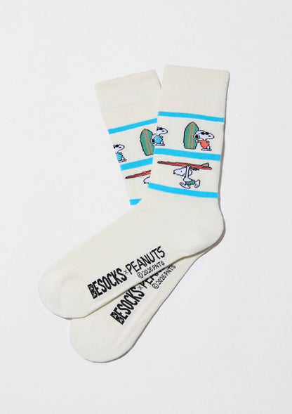BeSnoopy Surf - Chaussettes en coton biologique à 100%