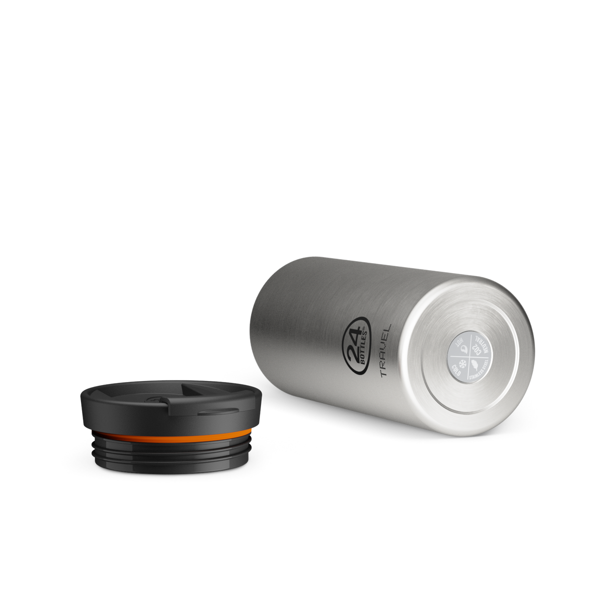 Gobelet isotherme "Travel Tumbler" - Brushed Steel 600ml