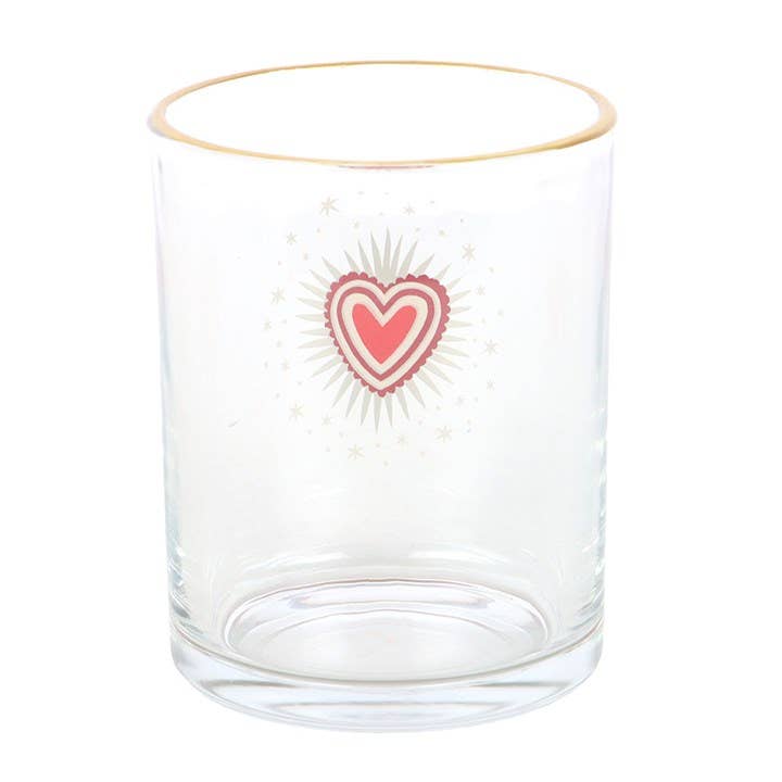 Sacred Heart Water Glass