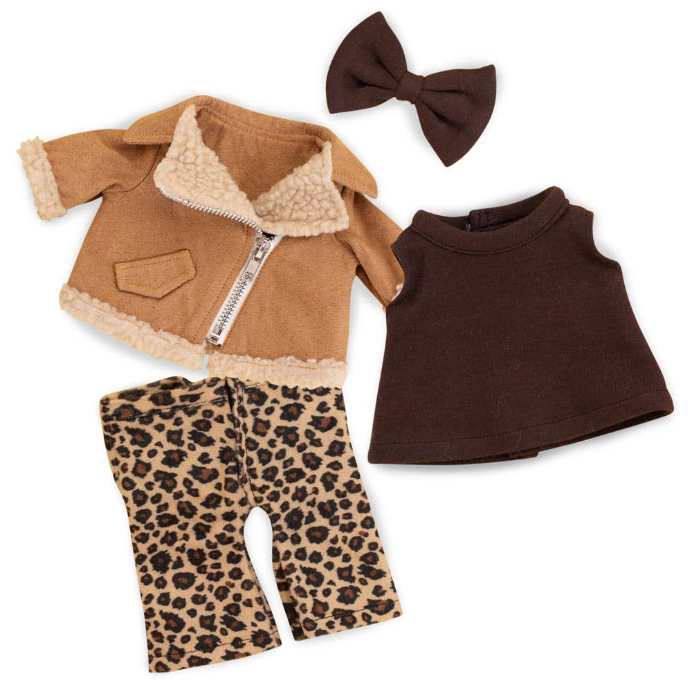 Clothing Set: Leopard Print Outfit
