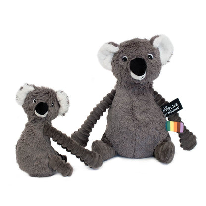 Peluche Trankilou le koala maman et son bébé gris – Les Ptipotos – vue 4