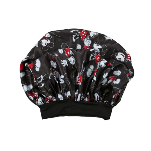 Bonnet de nuit en satin Disney Stitch – bleu