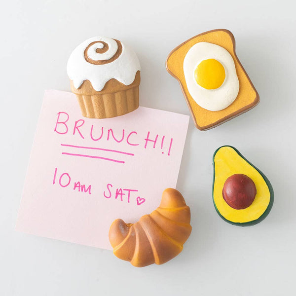 Brunch Club Refrigerator Magnet Set
