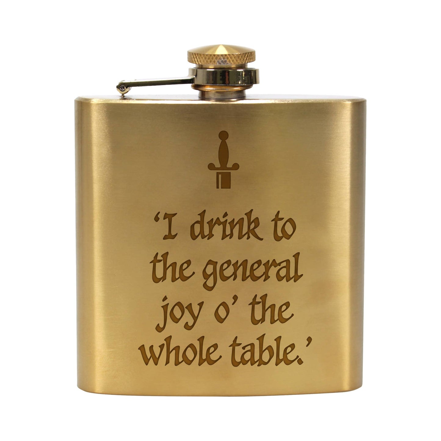 7oz flask - Shakespeare (Macbeth)