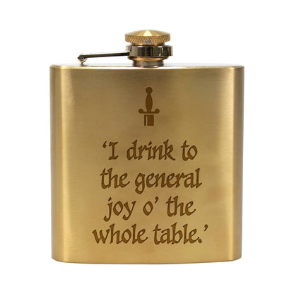 7oz flask - Shakespeare (Macbeth)