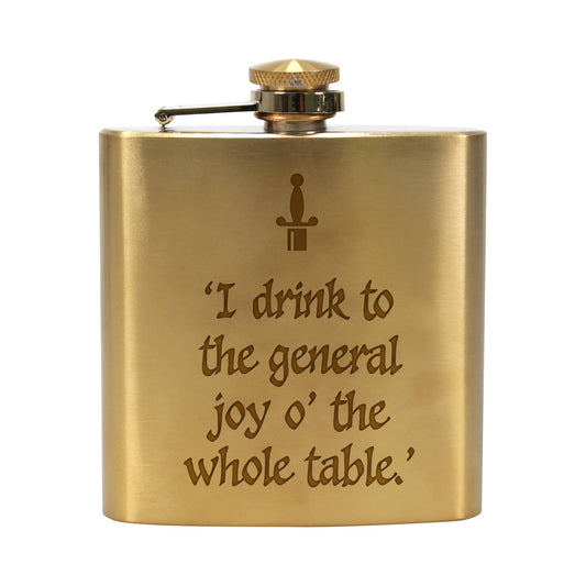 7oz flask - Shakespeare (Macbeth)