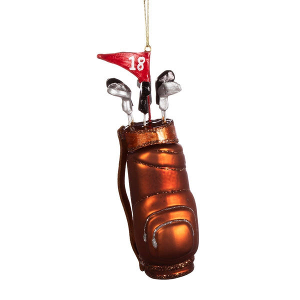 Golf Bag Christmas Ball