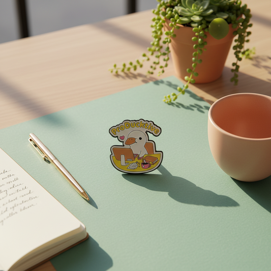 Pin's Canard Blanc "ProDucktive"