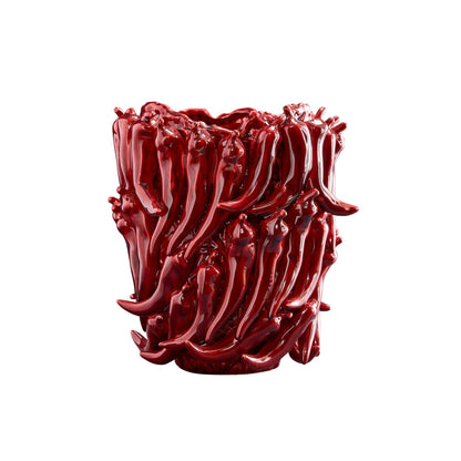 Vase Chili bordeaux