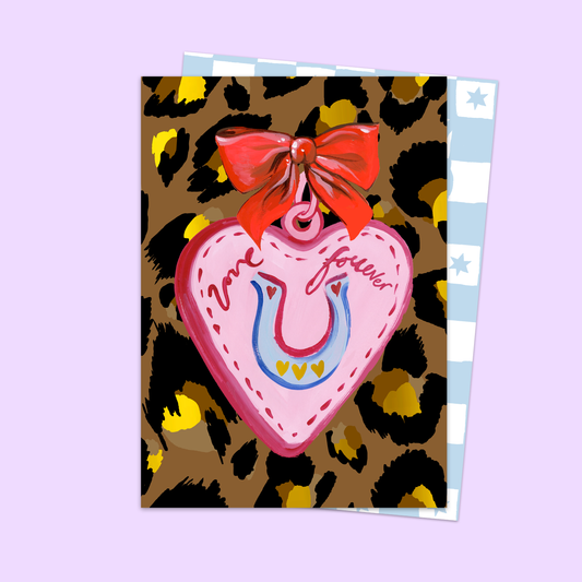 Horseshoe Card I Will Always Love You
