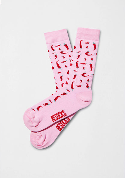 BeChilli Rose - 100% Organic Cotton Socks
