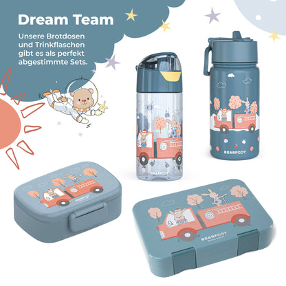 Thermo Kids Stainless Steel Drinking Bottle - Firefighter
