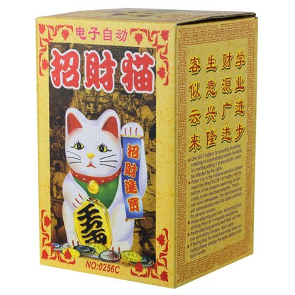 Lucky white cat 15cm