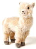 Peluche en Alpaga Beige Debout