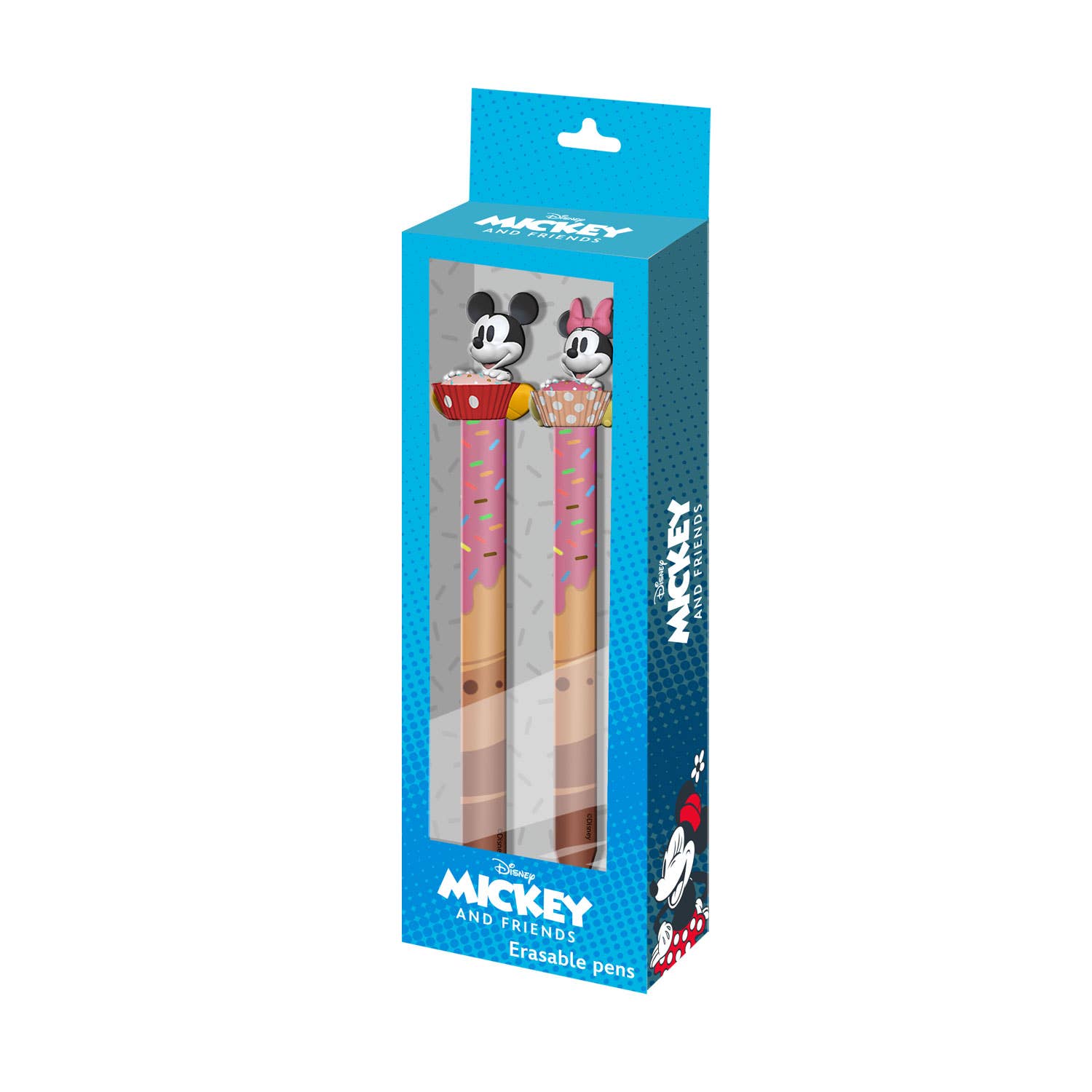 Disney Mickey and Minnie - Pack of 2 Erasable Gel Pens