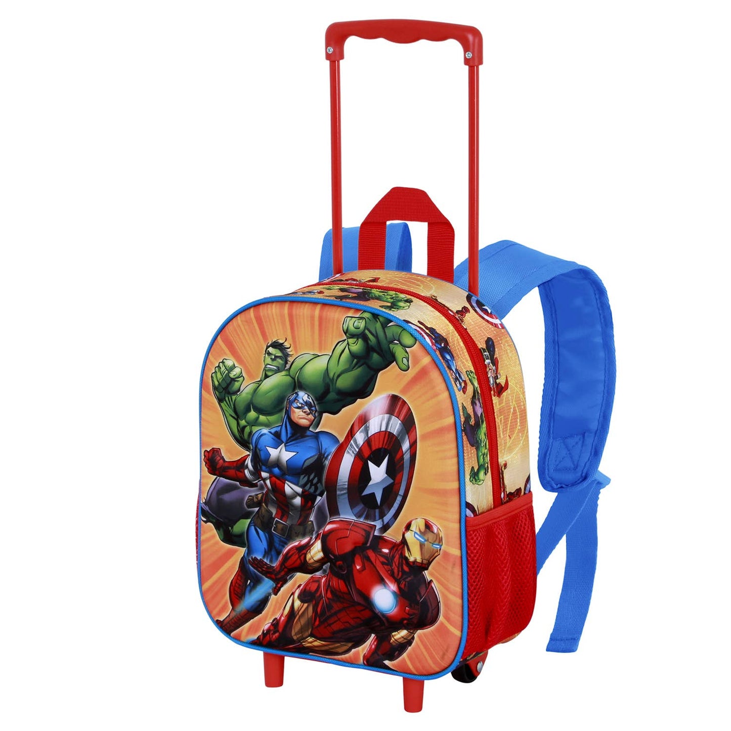 Sac à Dos 3D à Roulettes Petit Marvel Avengers « Attack »