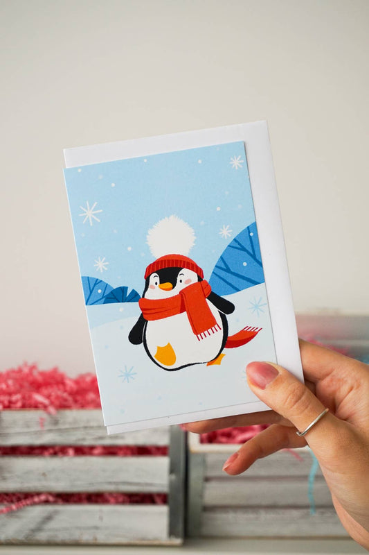 Merry Christmas greeting card