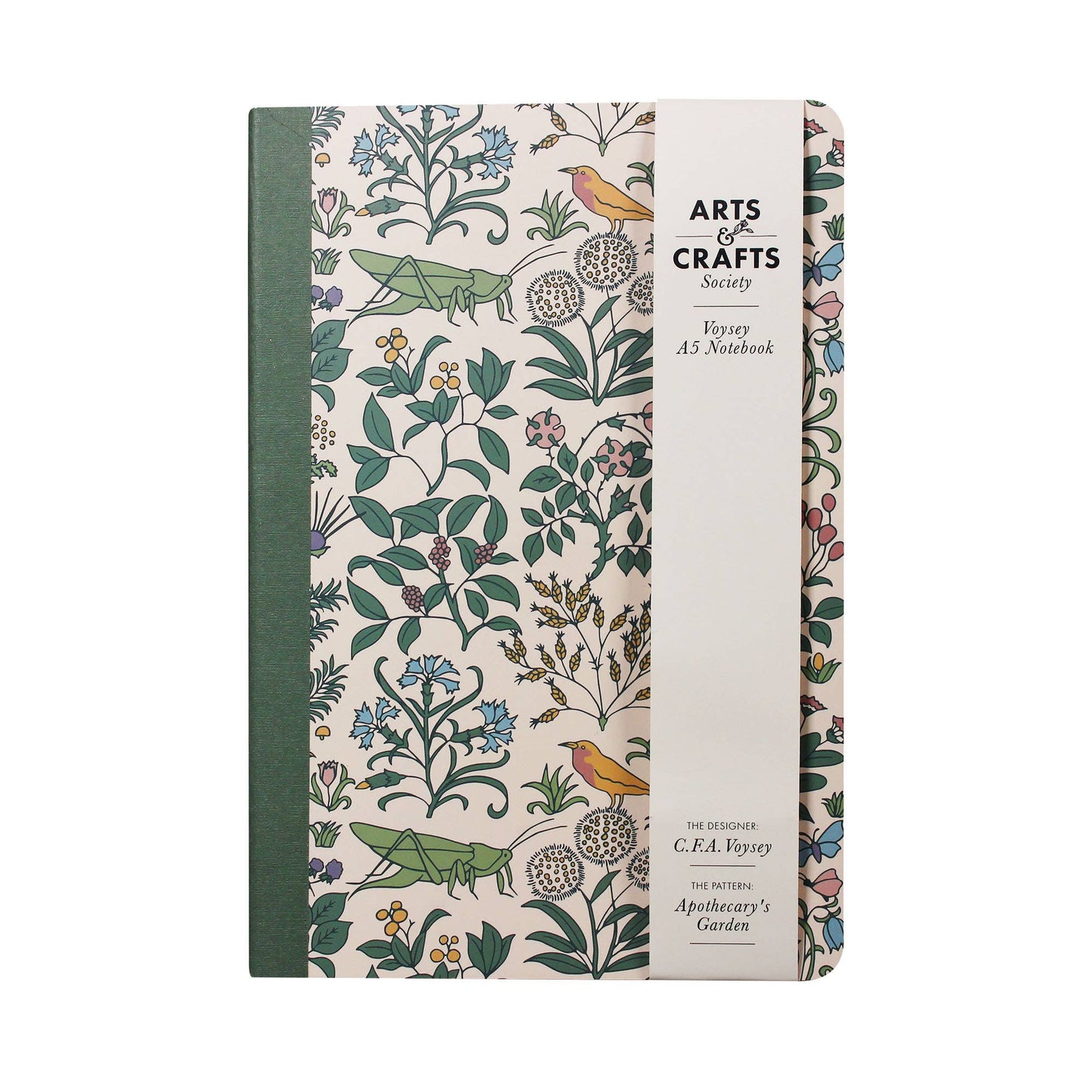 Voysey Botanische Tuin Notitieboek: Fauna en Flora