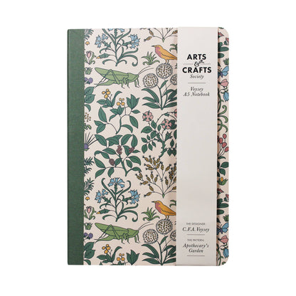 Voysey Botanische Tuin Notitieboek: Fauna en Flora