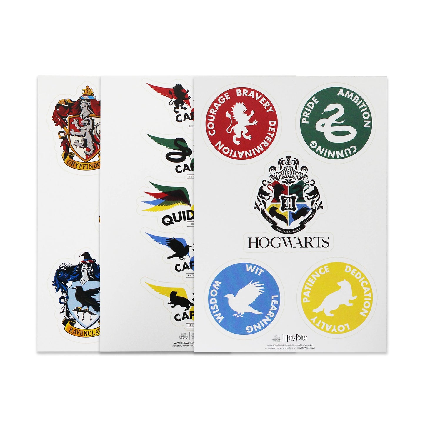 Harry Potter stickervel - Trots op je Huis